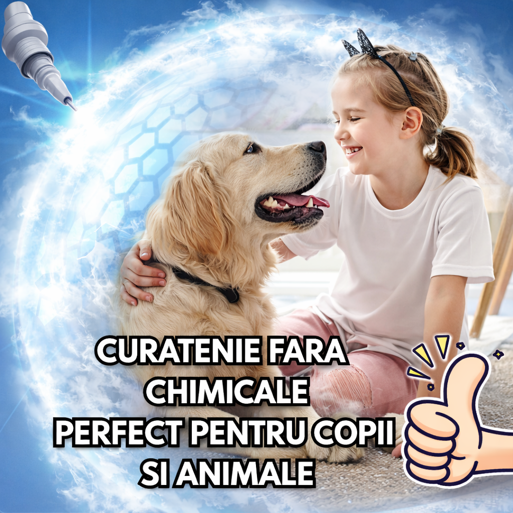 SteamPro - Aparat de Curatat cu Aburi Fara Chimicale