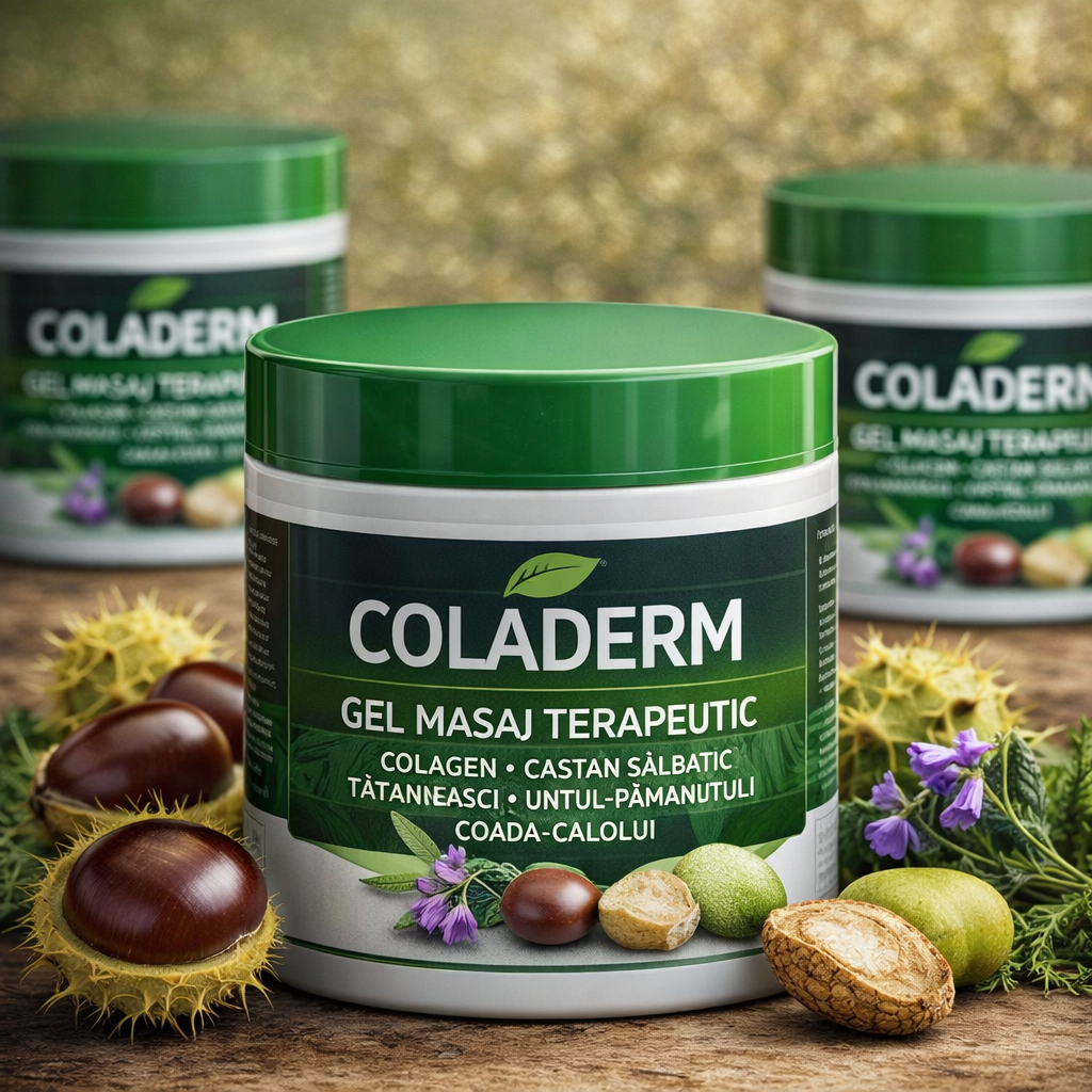 Coladerm - 2 Bucăți de Gel pentru Masaj Terapeutic