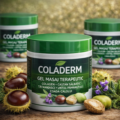 Coladerm - 2 Bucăți de Gel pentru Masaj Terapeutic
