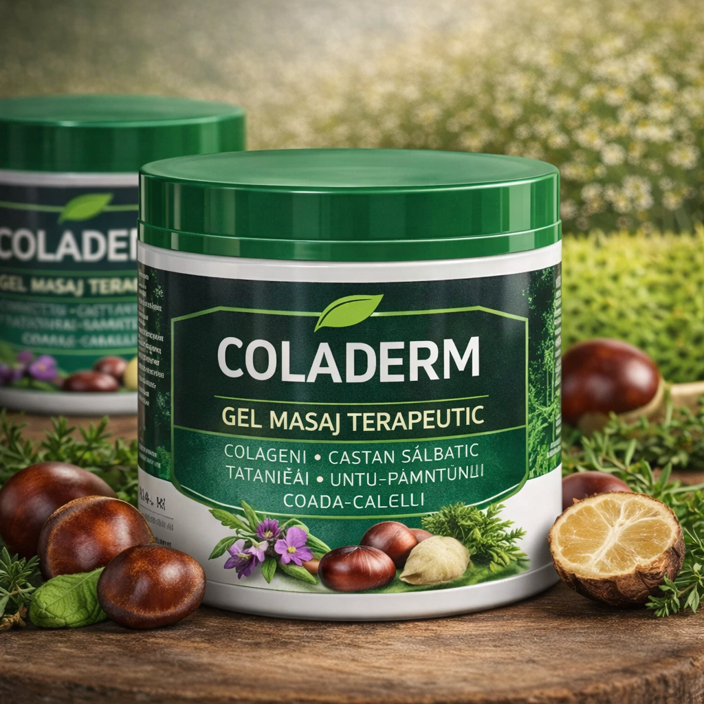 Coladerm - 2 Bucăți de Gel pentru Masaj Terapeutic