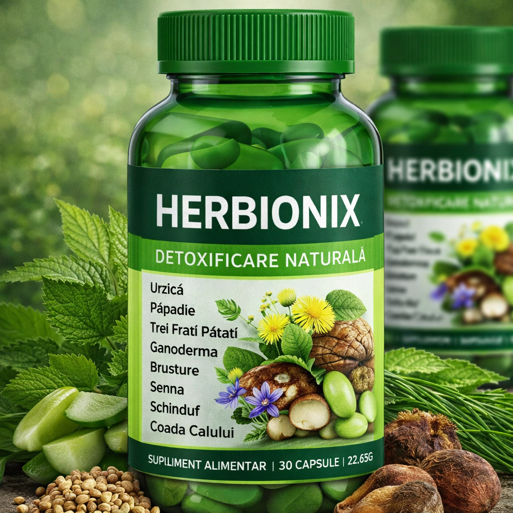 Herbonix - Pastile pentru Detoxifiere Rapidă