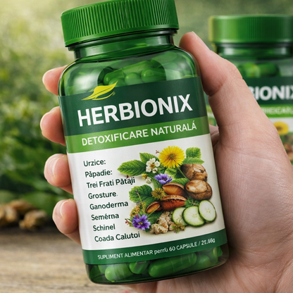 Herbonix - Pastile pentru Detoxifiere Rapidă