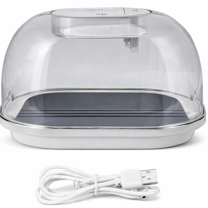 Cutie de Decongelare  – Tavă Rapidă din Aliaj de Aluminiu, cu Alimentare USB, pentru Bucătărie