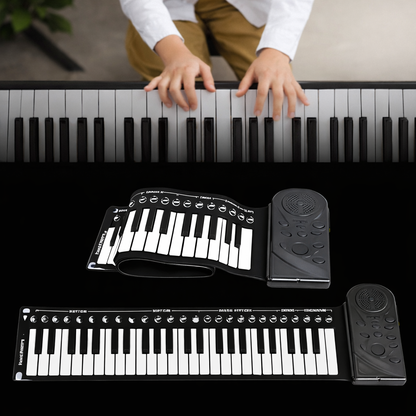 Pian Portabil cu Tastatură din Silicon
