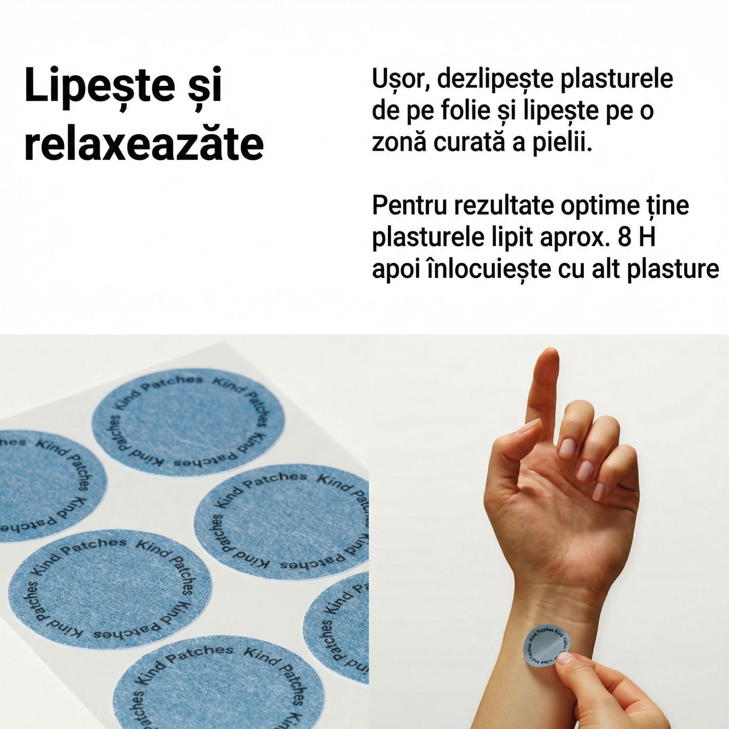 Set 24 de Plasturi de Magneziu pentru Noapte