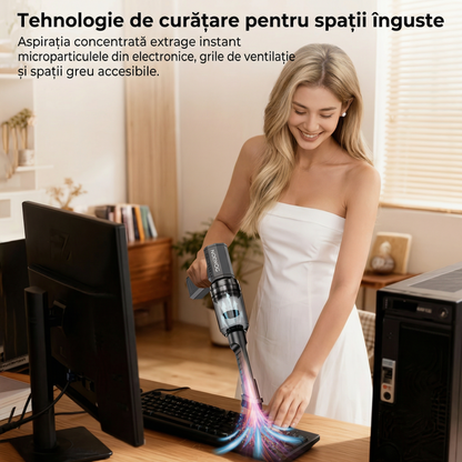 Suflantă Electrică Portabilă cu Ventiltor Jet