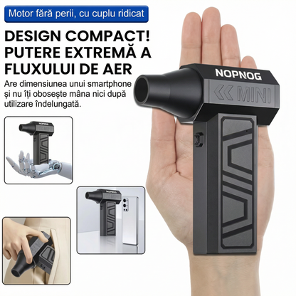 Suflantă Electrică Portabilă cu Ventiltor Jet