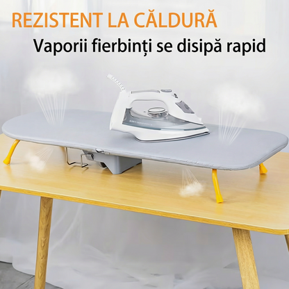 Masă de Călcat Pliabilă cu Suport