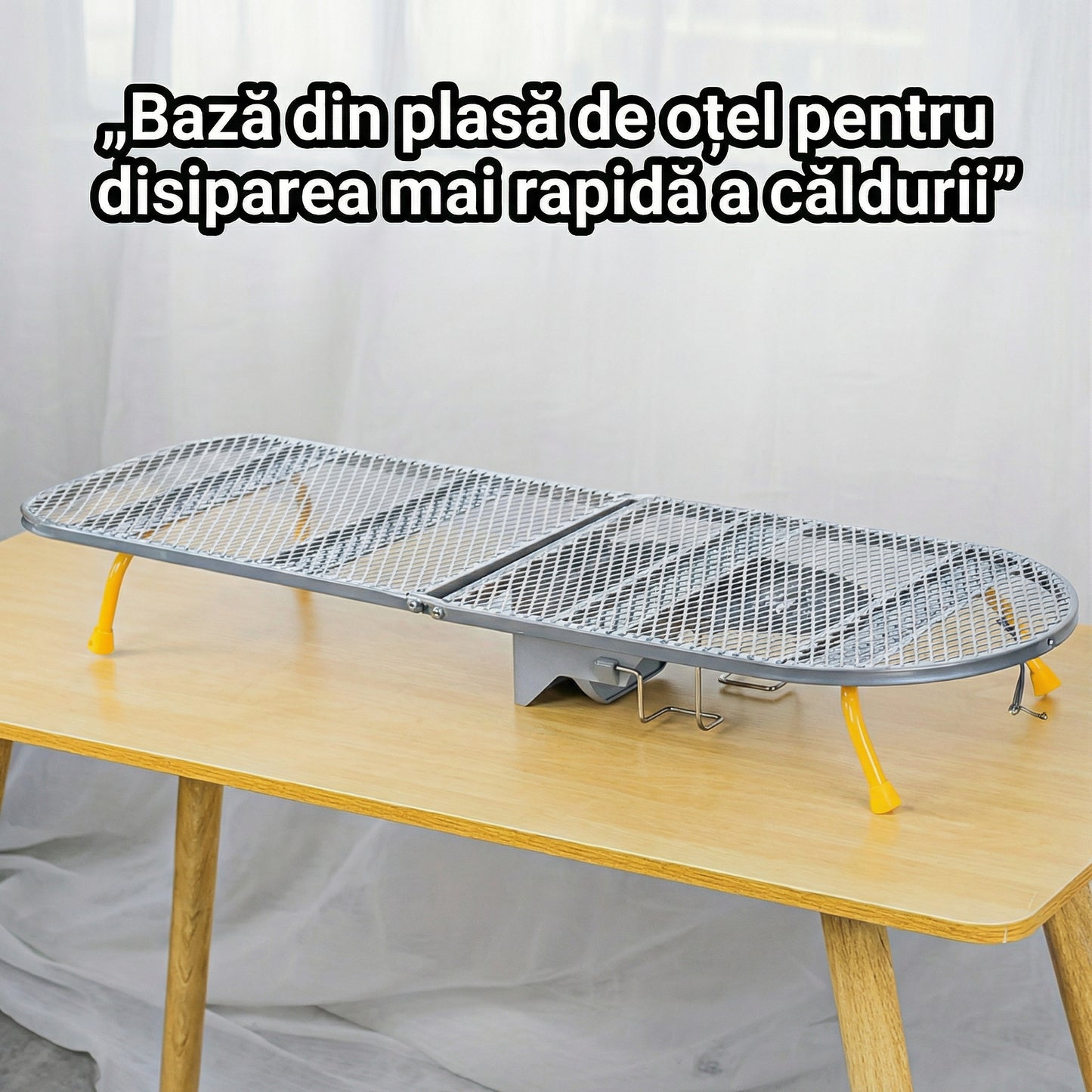 Masă de Călcat Pliabilă cu Suport