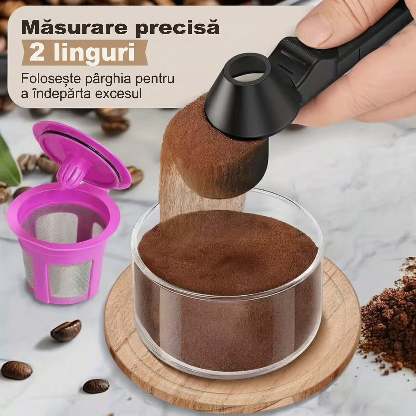 Linguriță Rotundă Etanșă de Măsurat