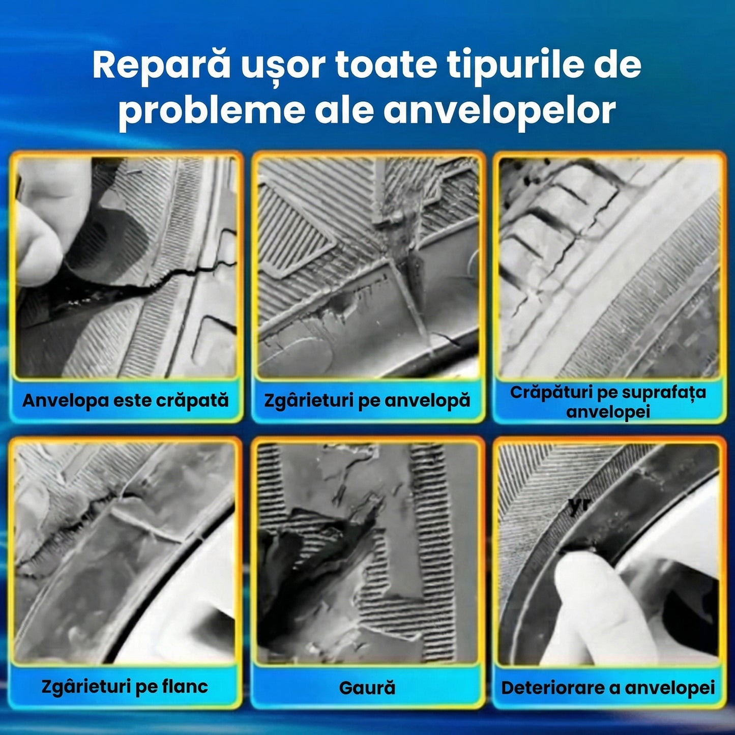 SuperFix - Adeziv Impermeabil pentru Roți