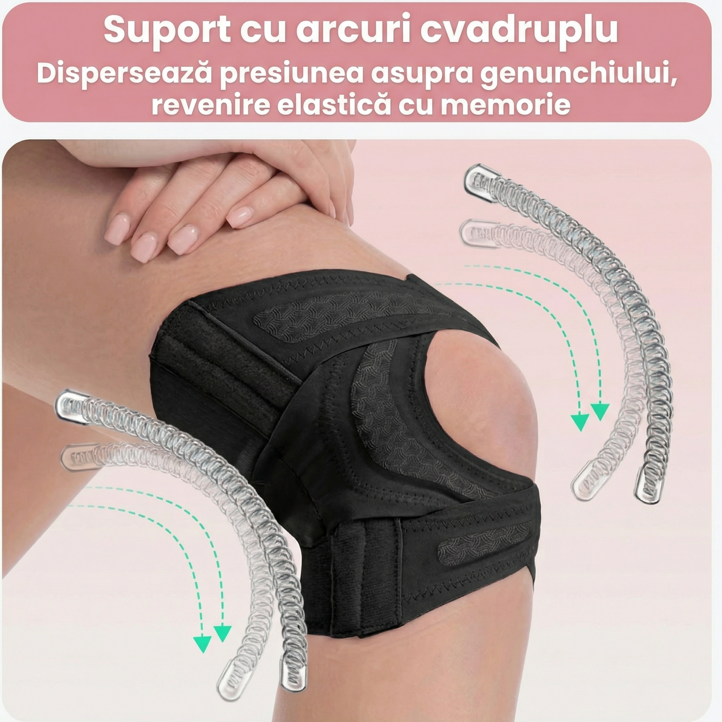 Manșoane Subțiri Sport pentru Genunchi
