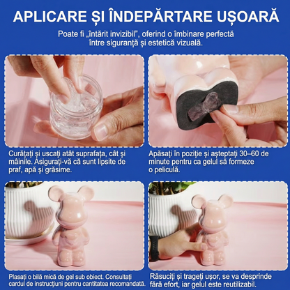 Gel Transparent Adeziv Reutilizabil