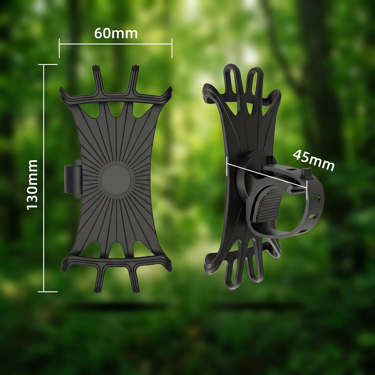 Suport Rotativ 360° pentru Telefon la Bicicletă