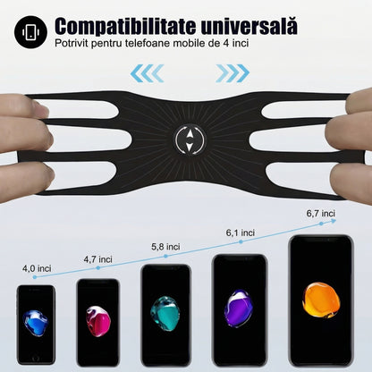 Suport Rotativ 360° pentru Telefon la Bicicletă