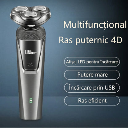 Set Electric de Ras 3 în 1 Reîncărcabil