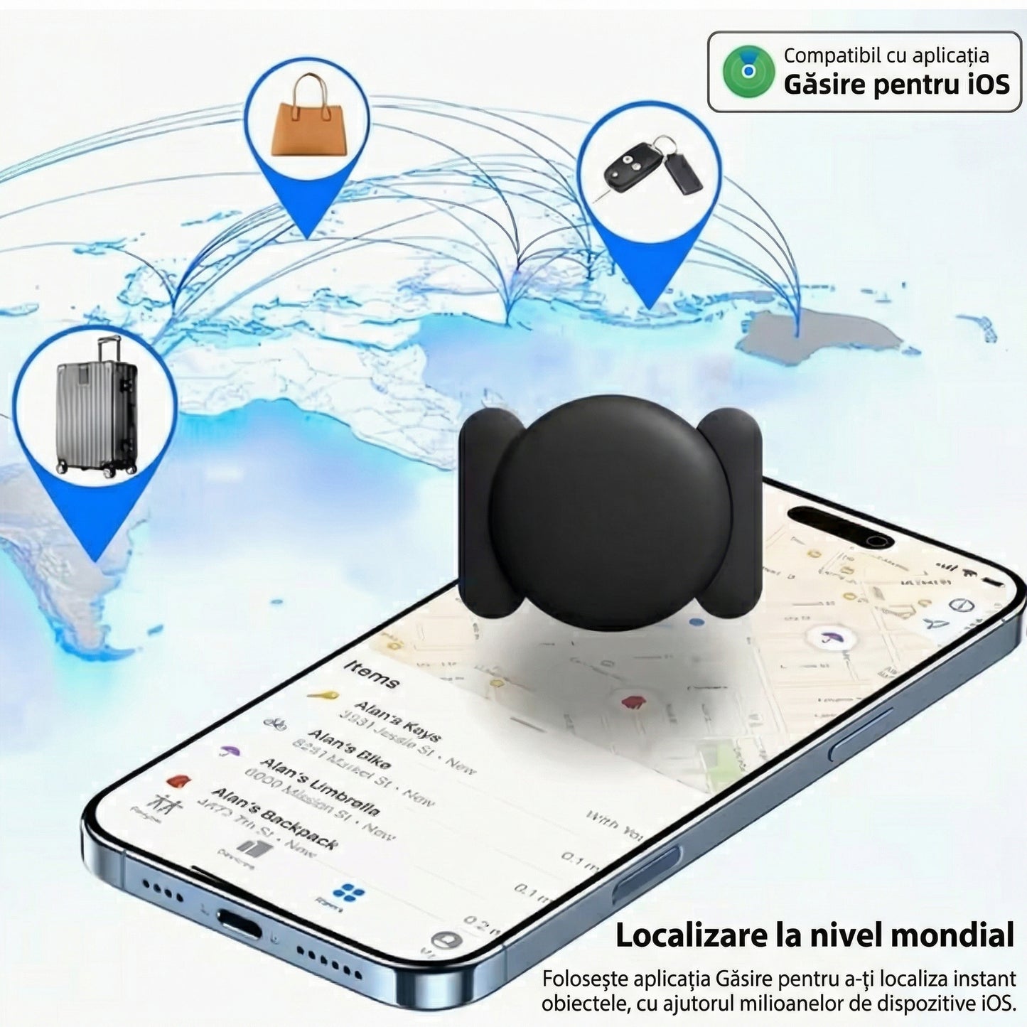 Dispozitiv Inteligent de Urmărire pentru Obiecte