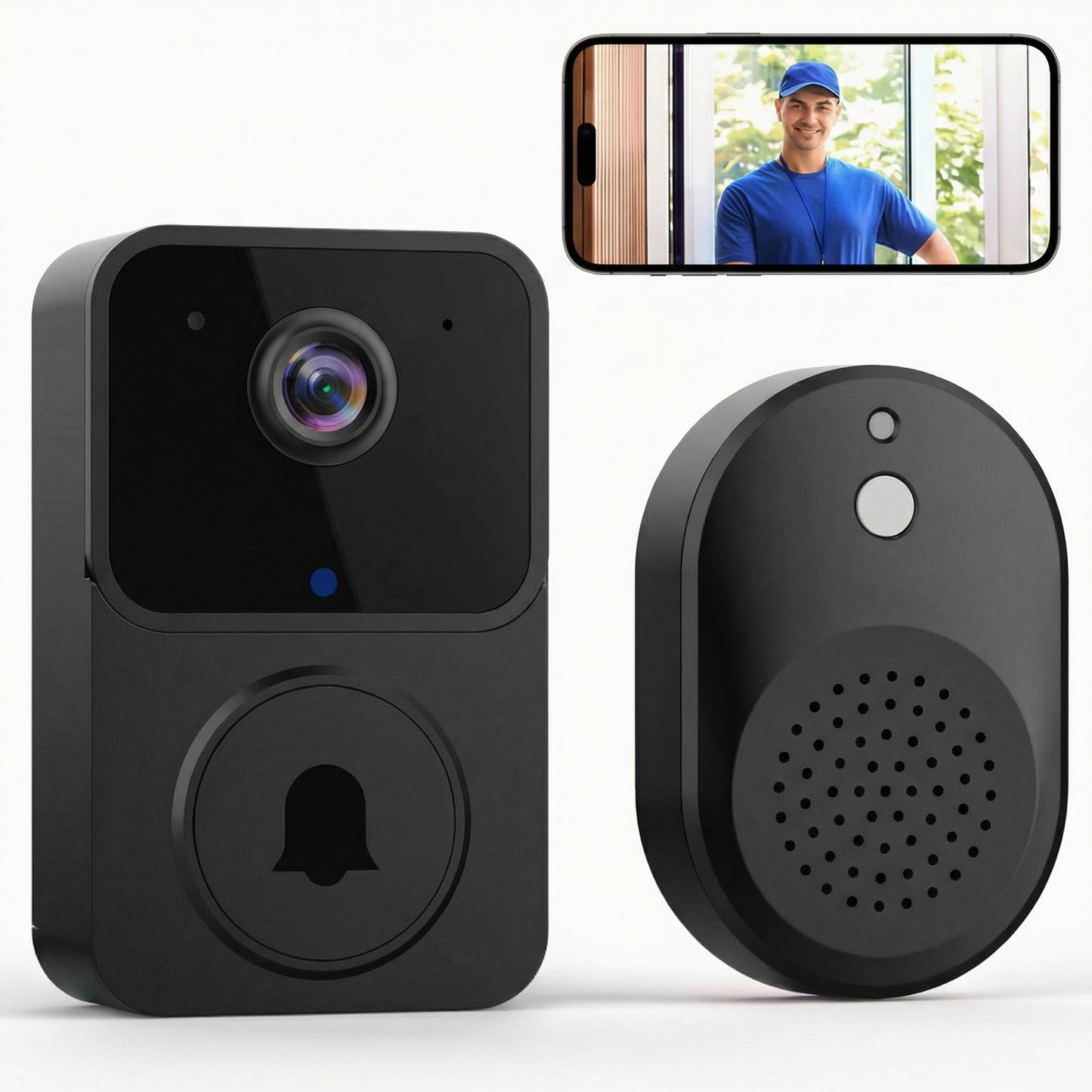 Sonerie Video WiFi cu Cameră și Control la Distanță