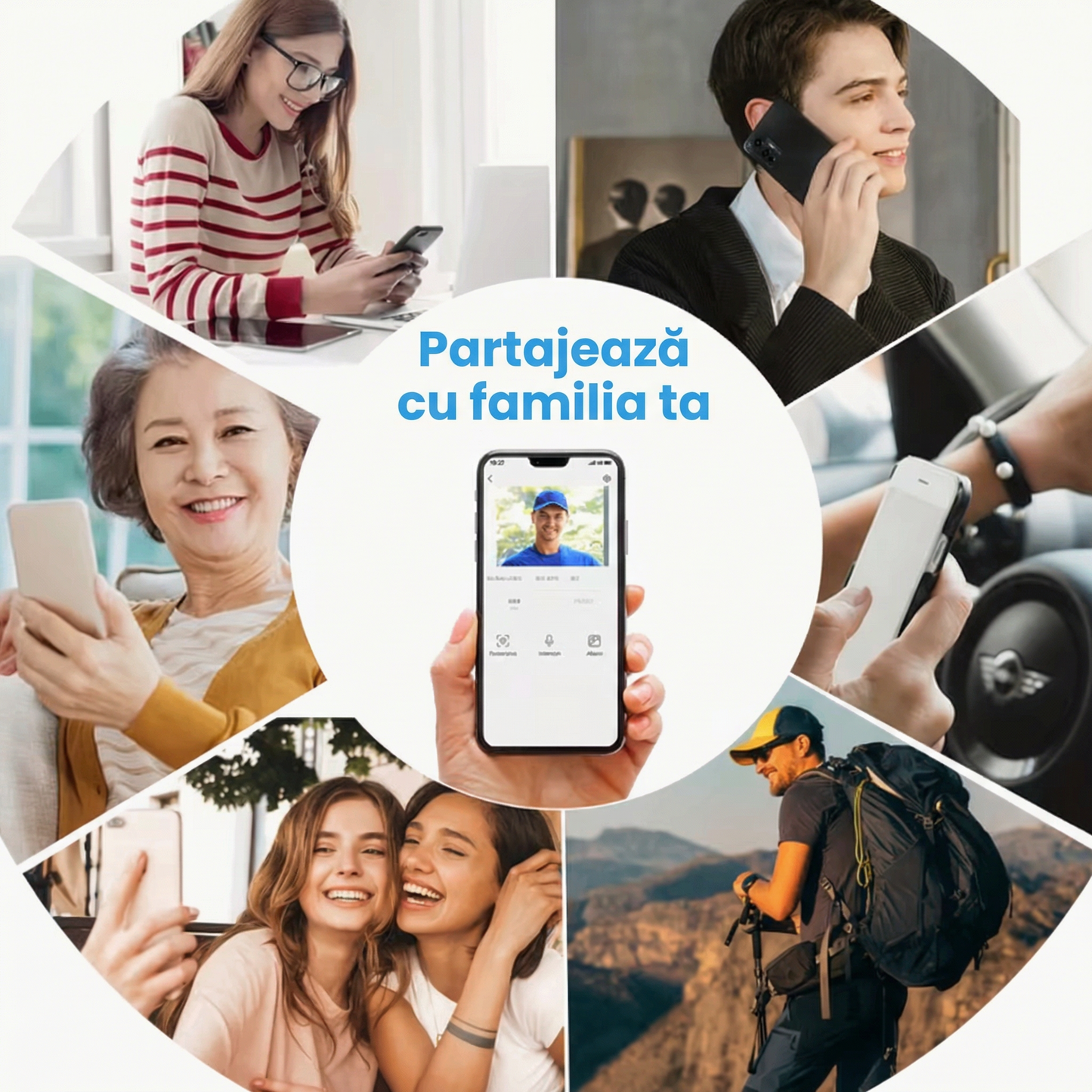 Sonerie Video WiFi cu Cameră și Control la Distanță