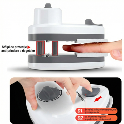 Ștergător de Geamuri Magnetic Cu Două Fețe