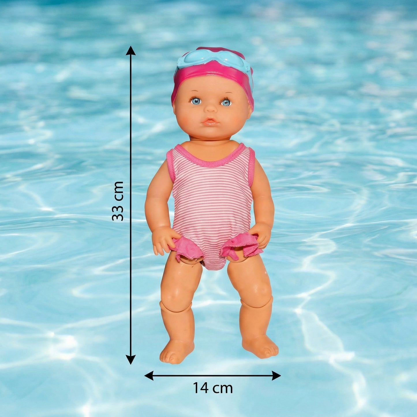 Păpușă Înotătoare pentru Baie și Piscină