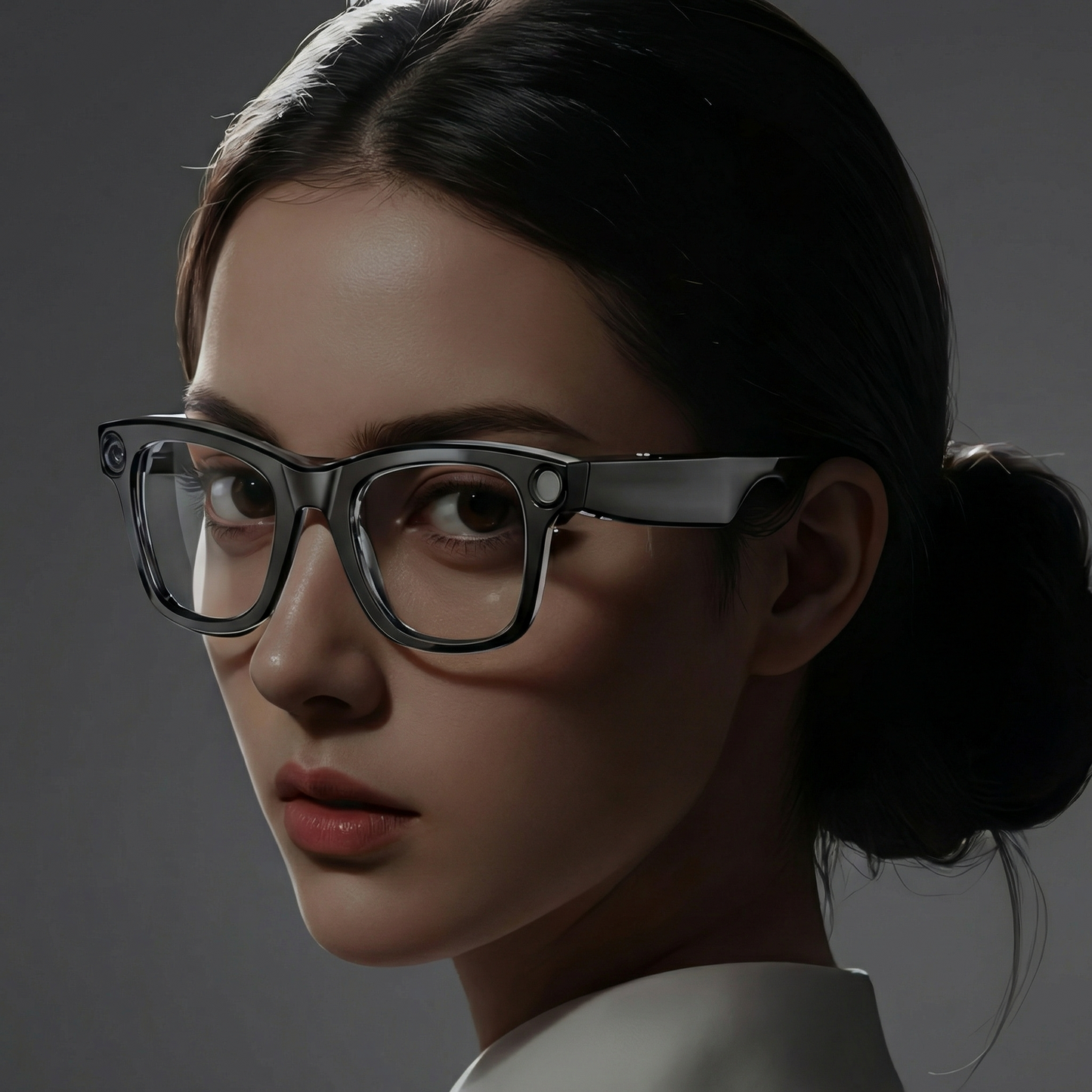 Ochelari Inteligenți 2025, cu Cameră 4K, Baterie 220 mAh, Funcții AI, pentru Apeluri Telefonice, Muzică și ChatGPT