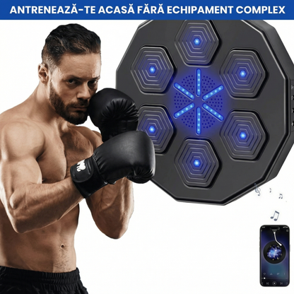 Aparat de Box pentru Antrenamente și Distracție Acasă cu Boxă Bluetooth
