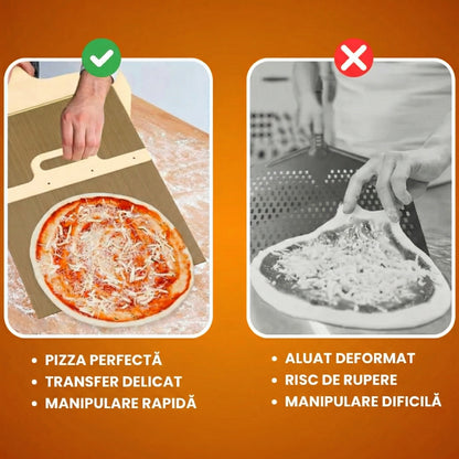 Paletă Glisantă pentru Pizza și Produse de Patiserie, Perfectă pentru Transferul Aluatului