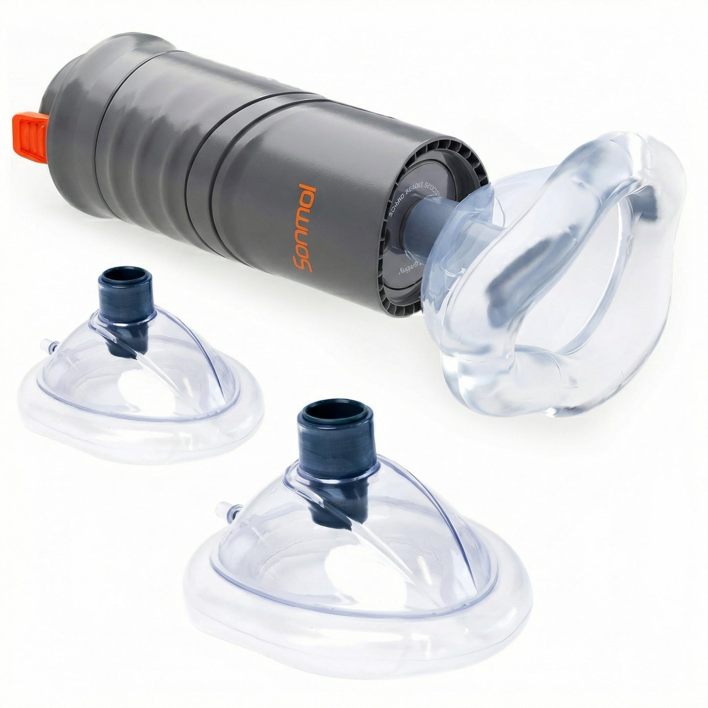 Kit de Urgență cu 3 Măști pentru Degajarea Căilor Respiratorii