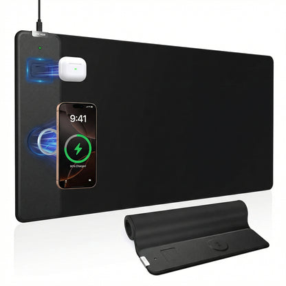 MousePad Mutifuncțional cu Încărcare Magnetică Wireless