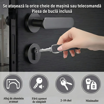 Organizator Multifuncțional pentru Chei din Metal