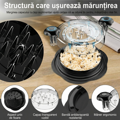 Dispozitiv de Tocat și Mărunțit Carnea