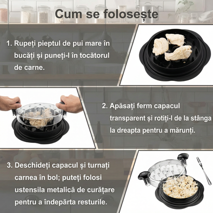 Dispozitiv de Tocat și Mărunțit Carnea