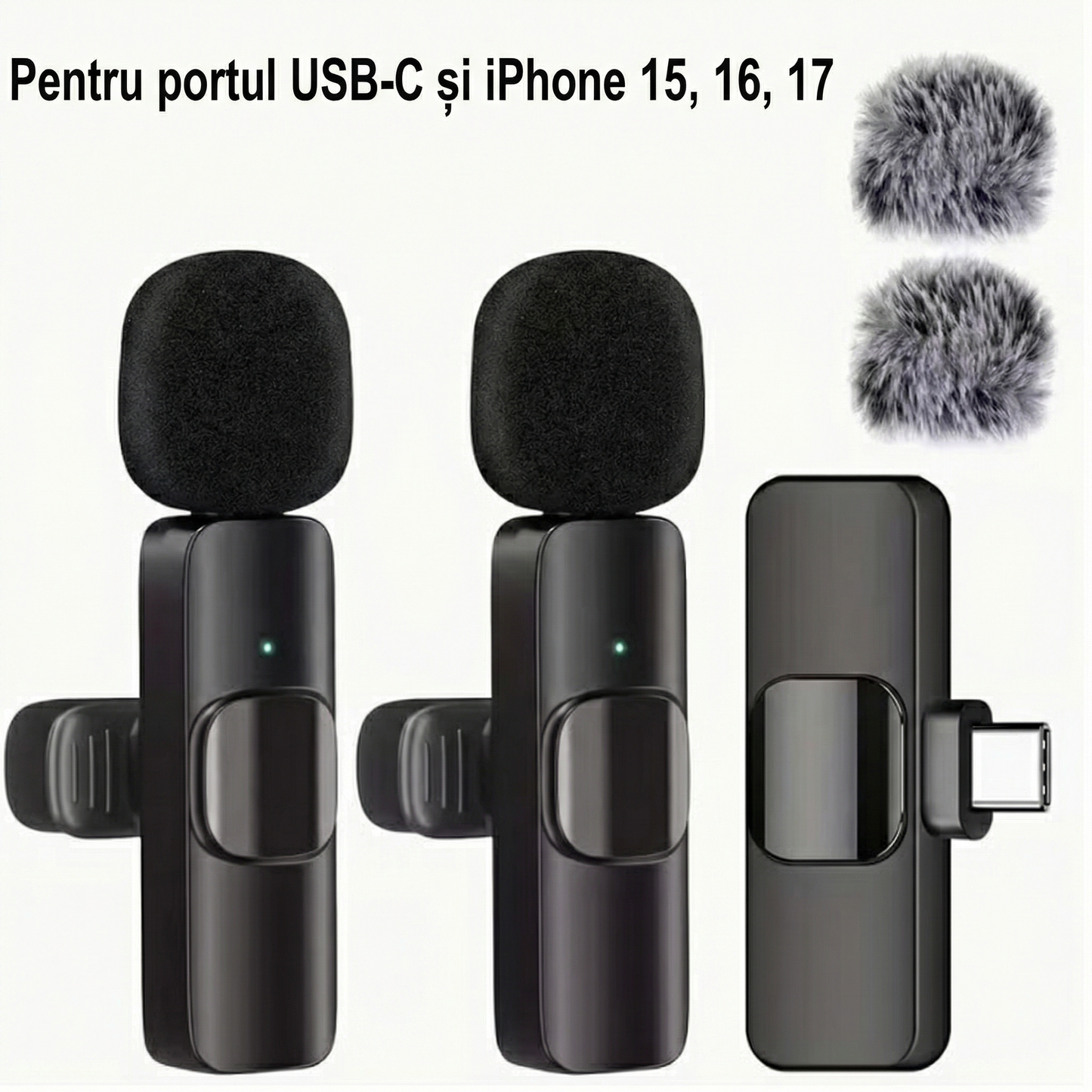 Microfon Portabil cu Funcție de Conectare prin USB