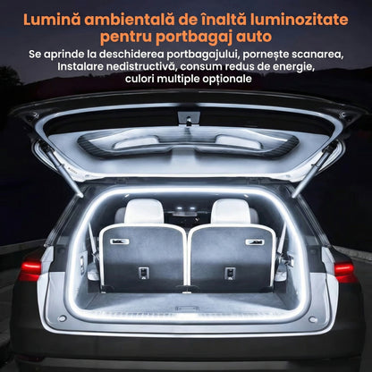 Bandă LED pentru Mașină de 2M cu 3 Variante de Culori
