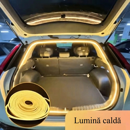Bandă LED pentru Mașină de 2M cu 3 Variante de Culori