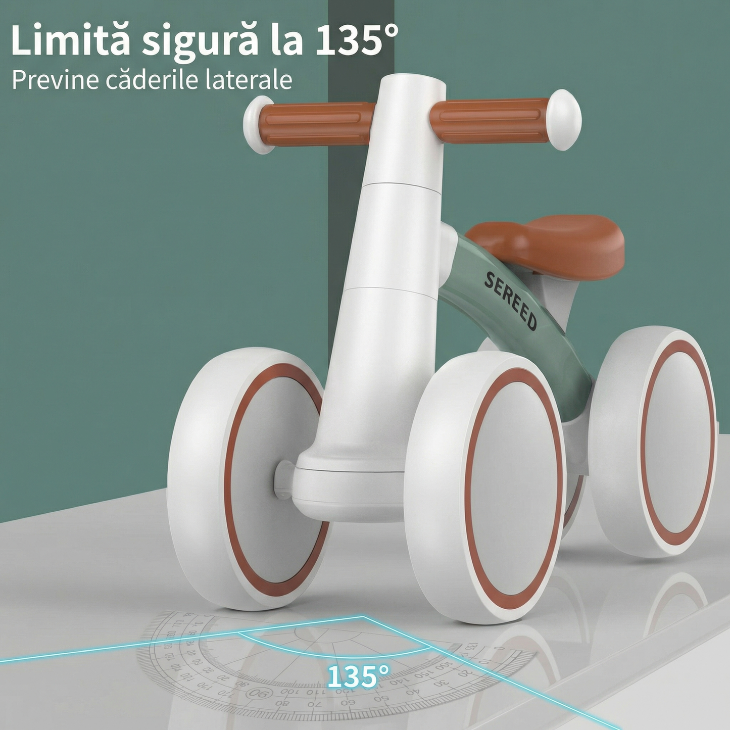 Bicicletă pentru Copii pe 4 Roți