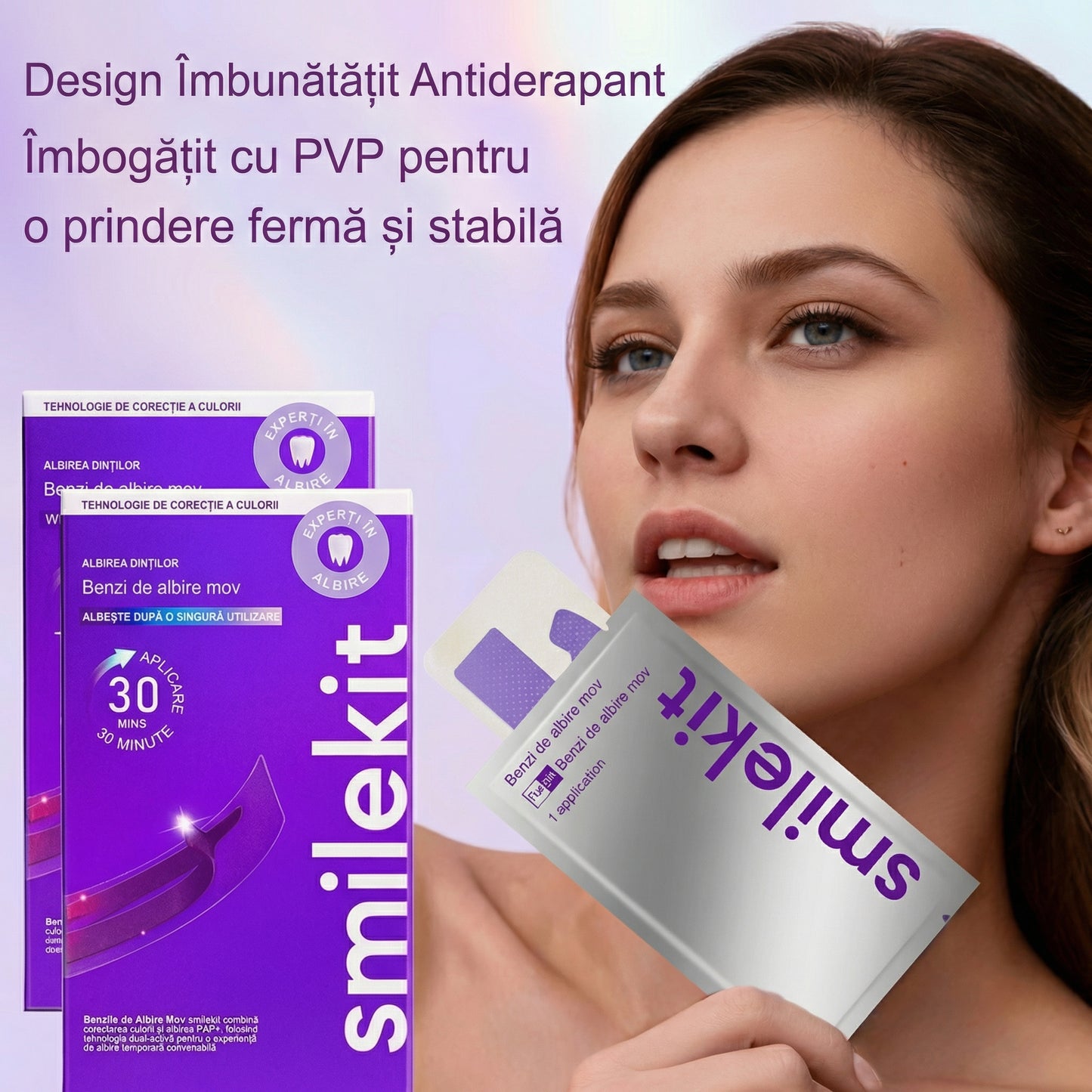 SmileKit - Benzi de Albire pentru Dinți
