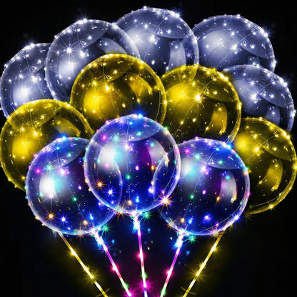 Set 4 Baloane cu LED pentru Petrecere