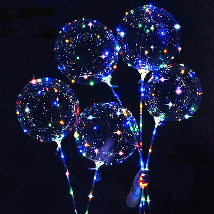 Set 4 Baloane cu LED pentru Petrecere