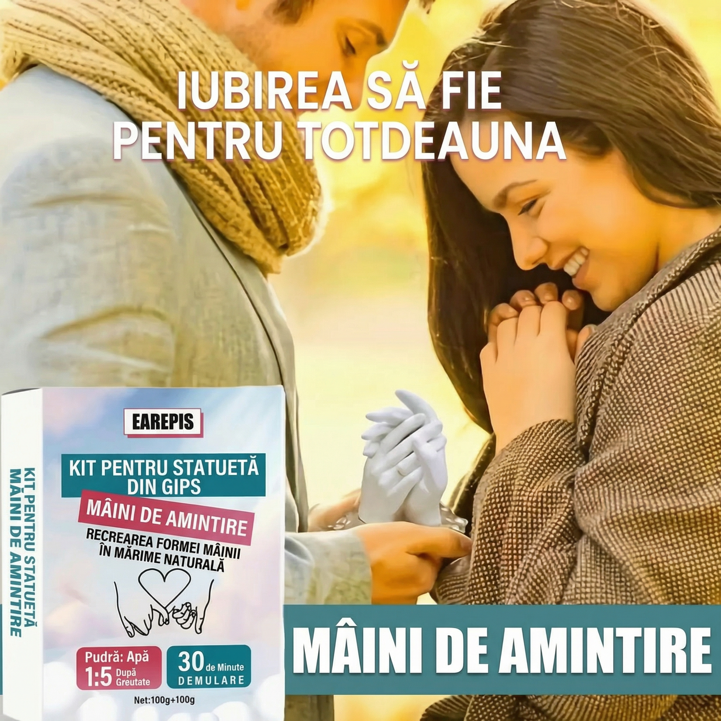 Set de Sculptură din Ghips