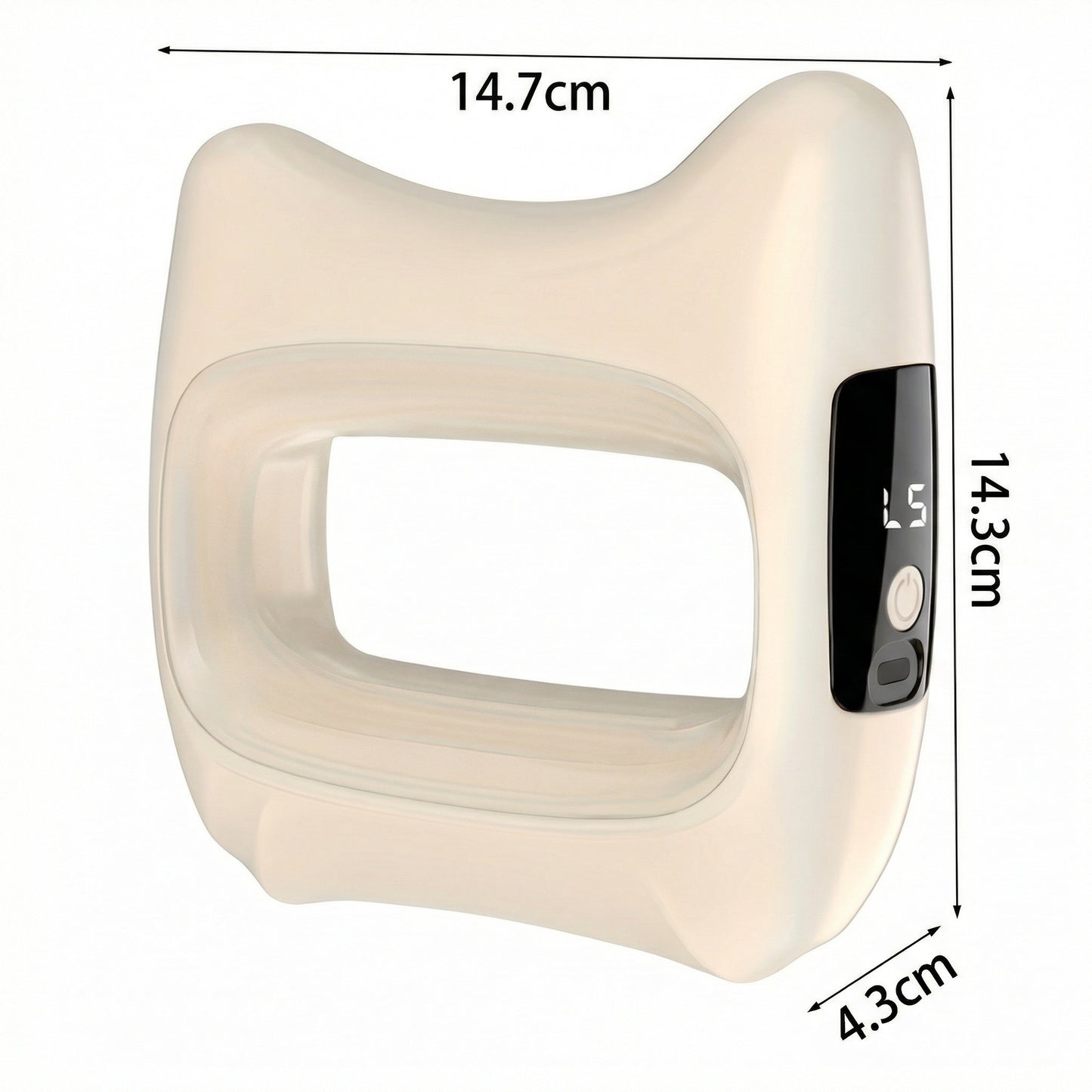 Pistol de Masaj Toroidal Portabil, 8 Tipuri de Moduri de Vibratie, Masaj Sportiv Electric