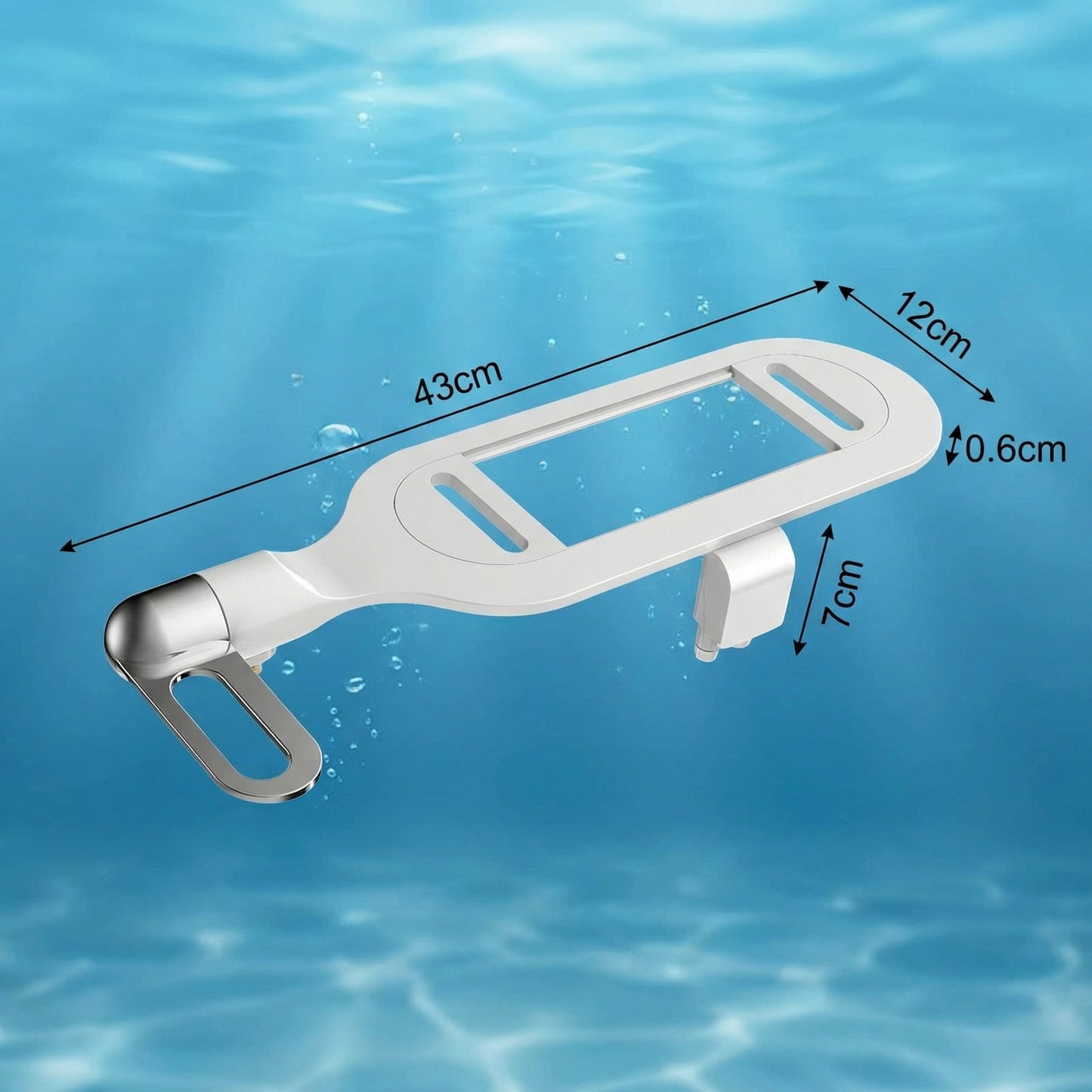 Accesoriu Bidet pentru Toaleta cu Duza Dubla Auto-Curatata