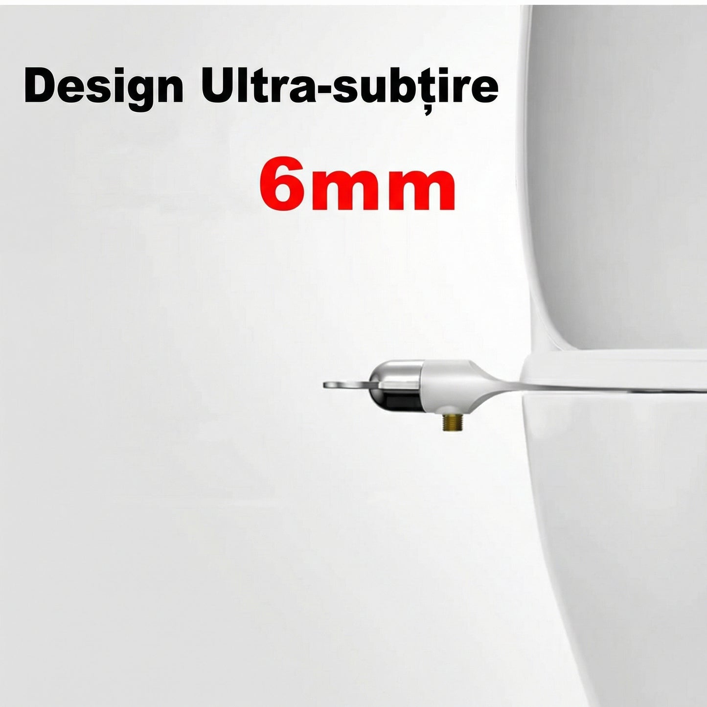 Accesoriu Bidet pentru Toaleta cu Duza Dubla Auto-Curatata