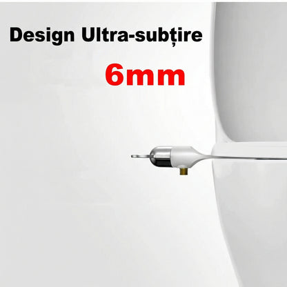 Accesoriu Bidet pentru Toaleta cu Duza Dubla Auto-Curatata