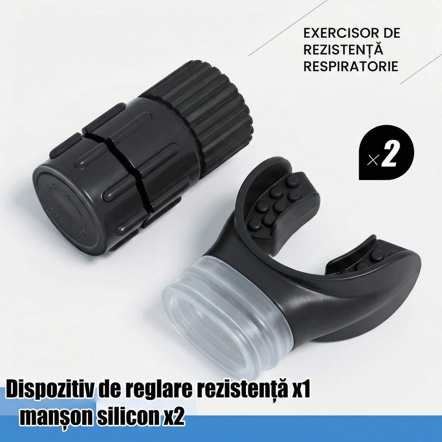Dispozitiv pentru Exersarea Respirațiilor cu Reglarea Rezistenței