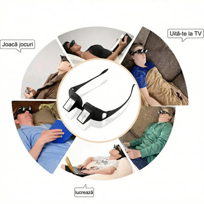 Ochelari de Citit în Poziție Orizontală