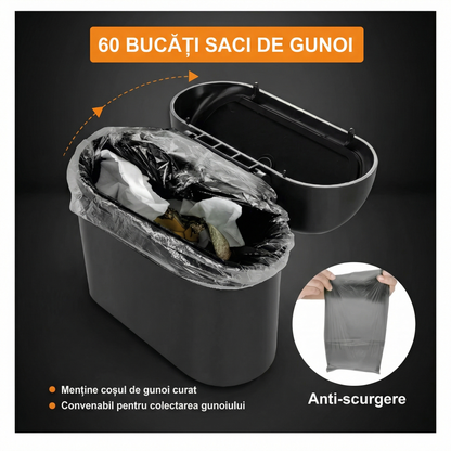 Coș de Gunoi pentru Mașină Impermeabil