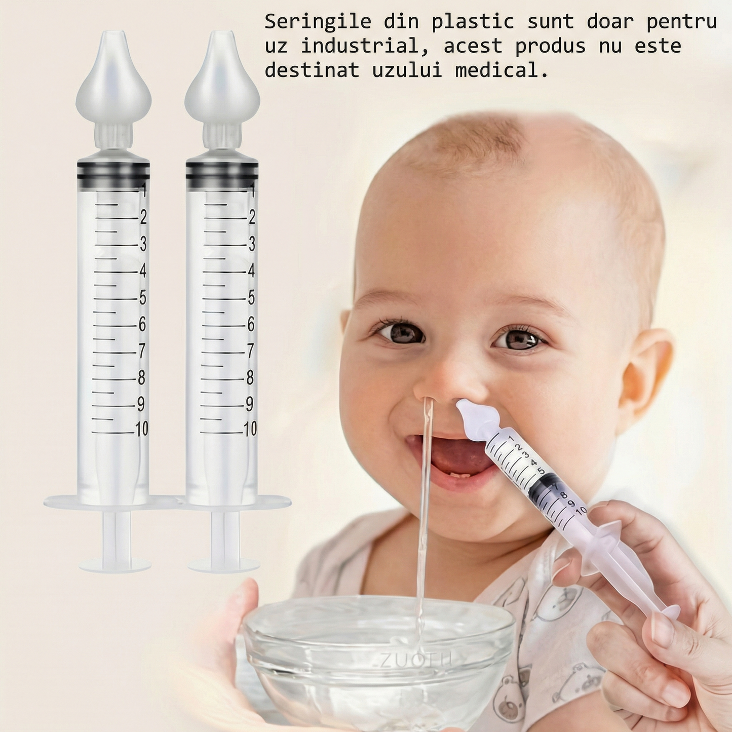 Set Irigator Nazal pentru Bebeluși 10ml