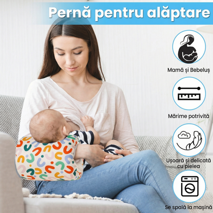 Pernă de Alăptare pentru Hrănirea Bebelușului